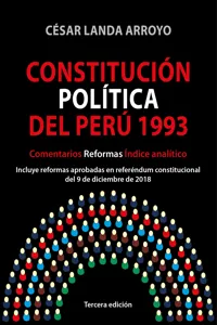 Constitución Política del Perú 1993_cover