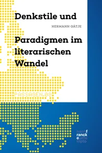 Denkstile und Paradigmen im literarischen Wandel_cover