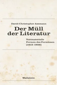 Der Müll der Literatur_cover
