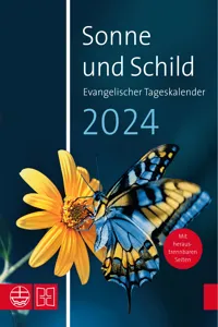 Sonne und Schild 2024. Evangelischer Tageskalender 2024_cover