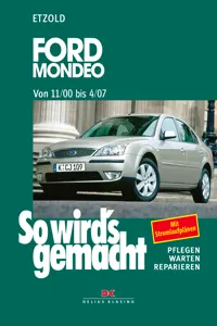 Ford Mondeo von 11/00 bis 4/07_cover