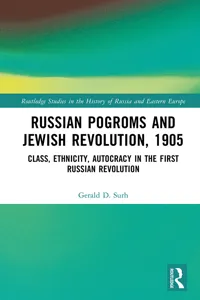 Russian Pogroms and Jewish Revolution, 1905_cover