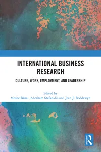 International Business Research_cover