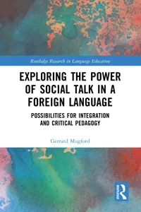 Exploring the Power of Social Talk in a Foreign Language_cover