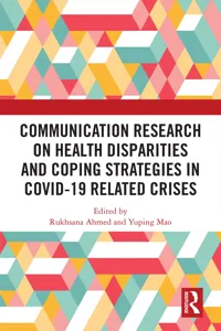 Communication Research on Health Disparities and Coping Strategies in COVID-19 Related Crises_cover