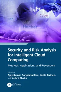 Security and Risk Analysis for Intelligent Cloud Computing_cover