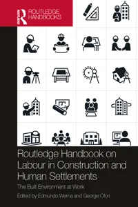 Routledge Handbook on Labour in Construction and Human Settlements_cover
