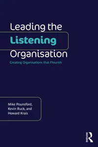 Leading the Listening Organisation_cover