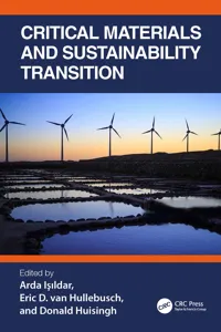 Critical Materials and Sustainability Transition_cover