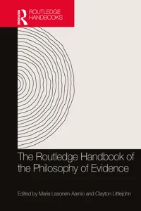 The Routledge Handbook of the Philosophy of Evidence_cover