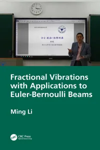 Fractional Vibrations with Applications to Euler-Bernoulli Beams_cover