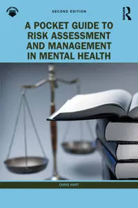 A Pocket Guide to Risk Assessment and Management in Mental Health_cover