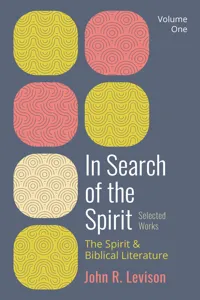 In Search of the Spirit: Selected Works, Volume One_cover