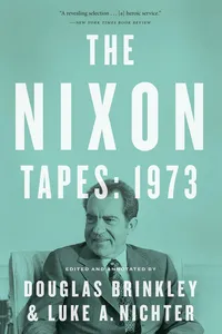 The Nixon Tapes: 1973_cover
