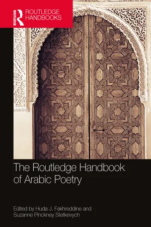 The Routledge Handbook of Arabic Poetry