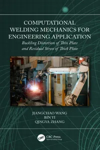 Computational Welding Mechanics for Engineering Application_cover