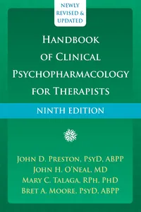 Handbook of Clinical Psychopharmacology for Therapists_cover