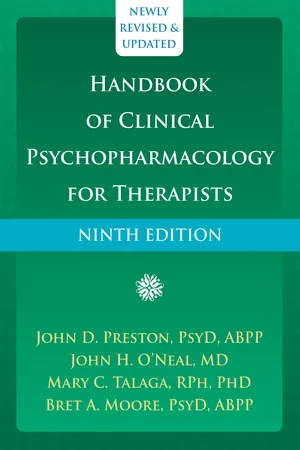 Handbook of Clinical Psychopharmacology for Therapists