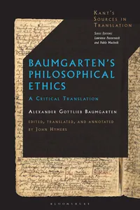 Baumgarten’s Philosophical Ethics_cover