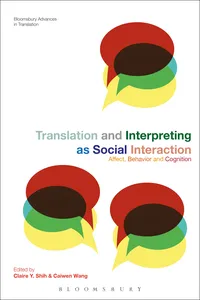 Translation and Interpreting as Social Interaction_cover