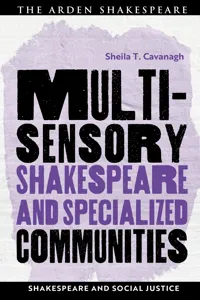 Multisensory Shakespeare and Specialized Communities_cover