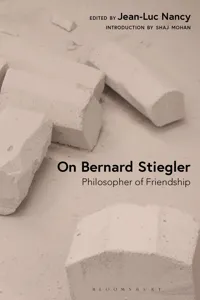 On Bernard Stiegler_cover