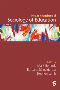 The Sage Handbook of Sociology of Education_cover