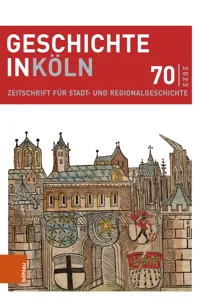 Geschichte in Köln 70_cover