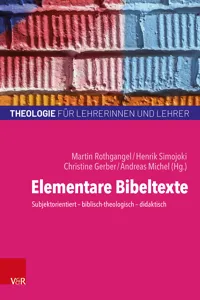 Theologie für Lehrerinnen und Lehrer_cover