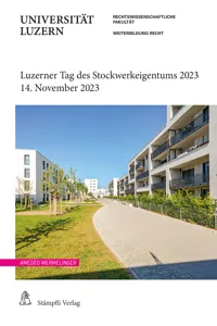 Luzerner Tag des Stockwerkeigentums 2023_cover