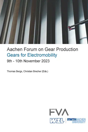 Aachen Forum on Gear Production – Gears for Electromobility.  9th - 10th November 2023