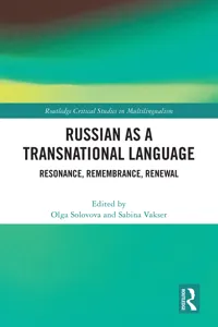 Russian as a Transnational Language_cover