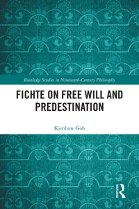 Fichte on Free Will and Predestination_cover