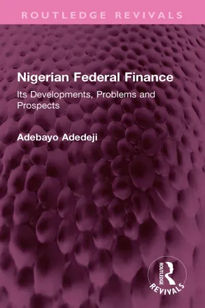 Nigerian Federal Finance
