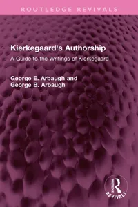 Kierkegaard's Authorship_cover