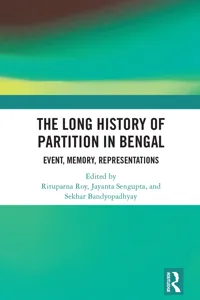 The Long History of Partition in Bengal_cover