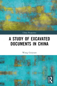 A Study of Excavated Documents in China_cover