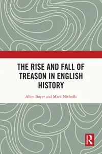 The Rise and Fall of Treason in English History_cover