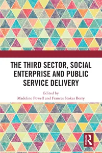 The Third Sector, Social Enterprise and Public Service Delivery_cover