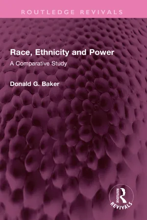 Race, Ethnicity and Power