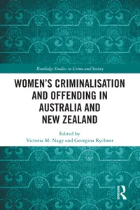 Women's Criminalisation and Offending in Australia and New Zealand_cover