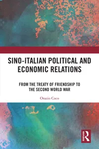 Sino-Italian Political and Economic Relations_cover
