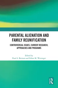 Parental Alienation and Family Reunification_cover