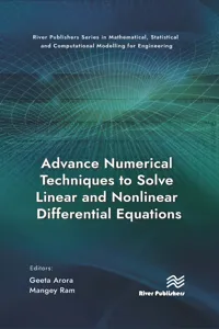 Advance Numerical Techniques to Solve Linear and Nonlinear Differential Equations_cover