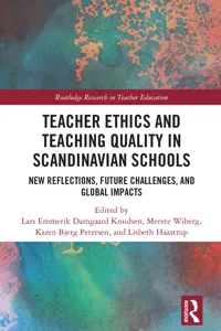 Teacher Ethics and Teaching Quality in Scandinavian Schools_cover