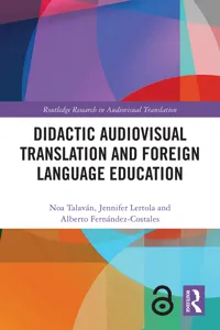 Didactic Audiovisual Translation and Foreign Language Education_cover