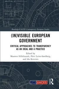 (In)visible European Government_cover