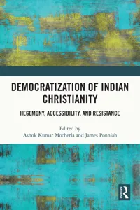Democratization of Indian Christianity_cover