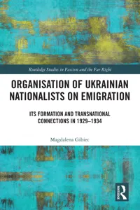 Organisation of Ukrainian Nationalists on Emigration_cover