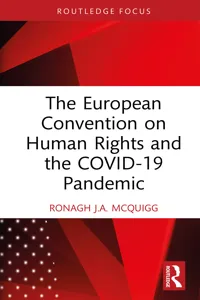 The European Convention on Human Rights and the COVID-19 Pandemic_cover